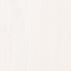 Bed Headboard White 81x6x101 cm Solid Wood Pine
