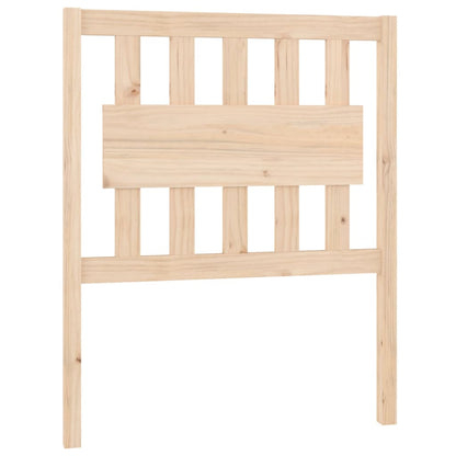 Bed Headboard | Natural wood | Solid pine wood | 80.5 cm x 4 cm x 100 cm
