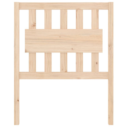 Bed Headboard | Natural wood | Solid pine wood | 80.5 cm x 4 cm x 100 cm