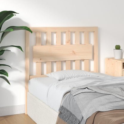 Bed Headboard | Natural Pine | Solid Pine Wood | Standard