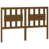Bed Headboard Honey Brown 145.5x4x100 cm Solid Wood Pine