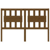 Bed Headboard Honey Brown 145.5x4x100 cm Solid Wood Pine