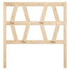 Bed Headboard 81x4x100 cm Solid Wood Pine