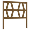 Bed Headboard Honey Brown 96x4x100 cm Solid Wood Pine