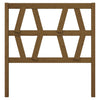 Bed Headboard Honey Brown 96x4x100 cm Solid Wood Pine