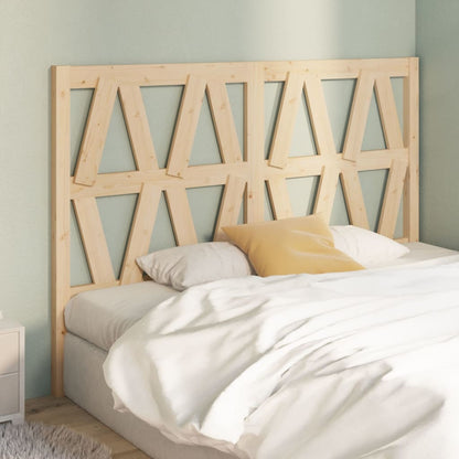 Bed Headboard | Natural Pine | Solid Pine Wood | Standard for Double Bed