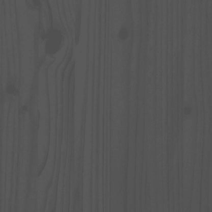 Bed Headboard | Grey | Solid pine wood | Bed Headboard | Rectangular