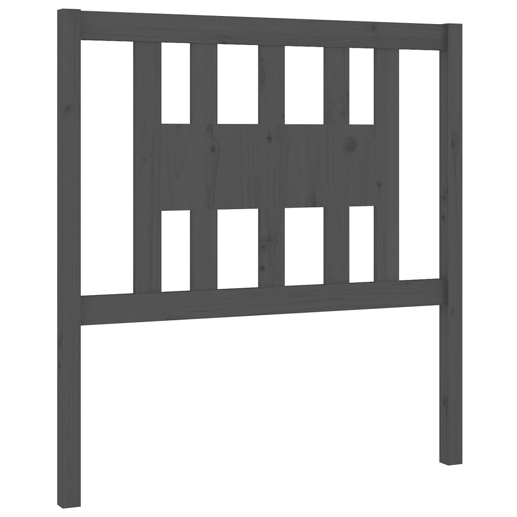 Headboard | Grey | Solid pine wood | Standard |  Durable  | Headboard