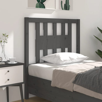 Headboard | Grey | Solid pine wood | Standard |  Durable  | Headboard