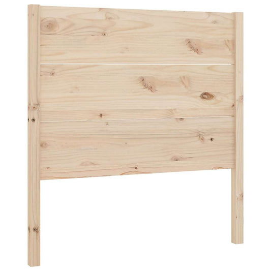 Headboard | Natural | Solid pine wood | Standard | Decorative Inlays