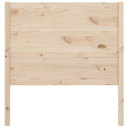 Headboard 106x4x100 cm Solid Wood Pine