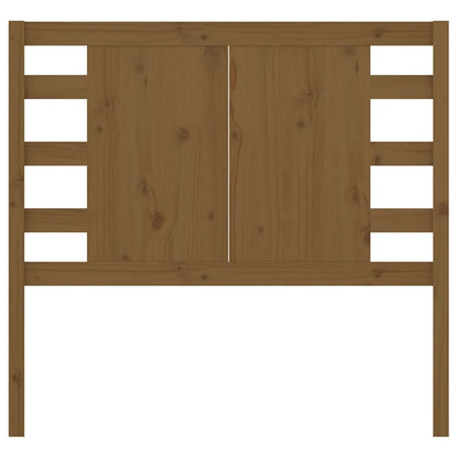 Headboard Honey Brown 81x4x100 cm Solid Wood Pine
