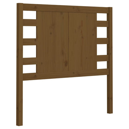 Headboard Honey Brown 106x4x100 cm Solid Wood Pine