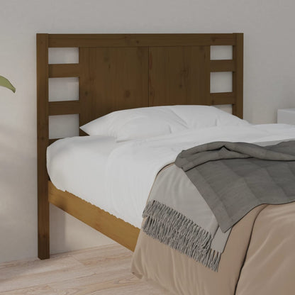 Headboard Honey Brown 106x4x100 cm Solid Wood Pine
