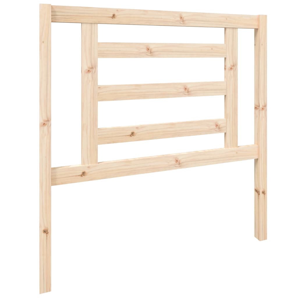 Headboard | Natural Pine | Solid Pine Wood | 96 x 4 x 100 cm