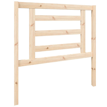 Headboard | Natural Pine | Solid Pine Wood | 96 x 4 x 100 cm