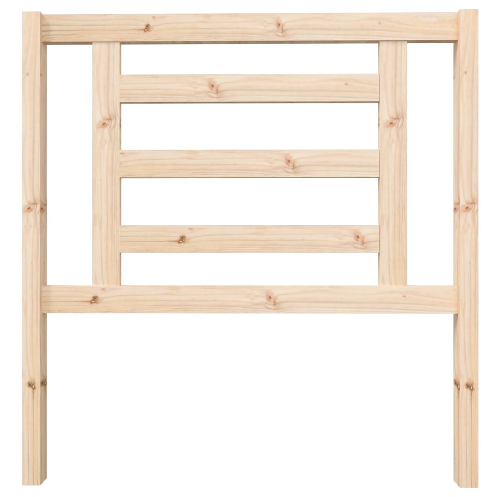 Headboard | Natural Pine | Solid Pine Wood | 96 x 4 x 100 cm