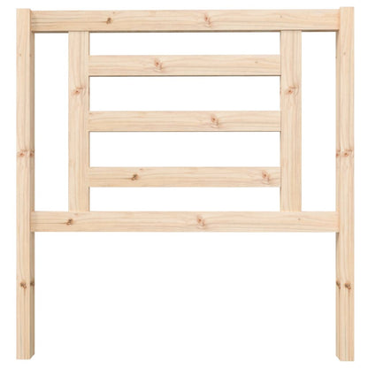 Headboard | Natural Pine | Solid Pine Wood | 96 x 4 x 100 cm
