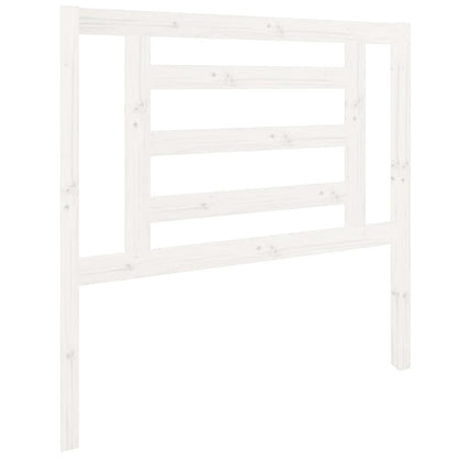 Headboard | White | Solid pine wood | Decorative Inlays | Headboard