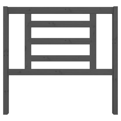 Headboard | Grey | Solid Pine Wood | Standard | Appealing Design