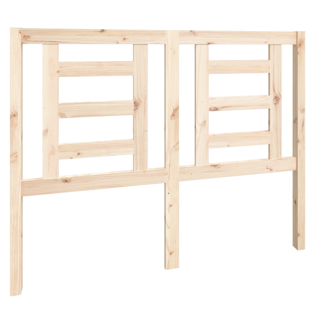 Headboard | Natural Wood | Solid pinewood | 126 x 4 x 100 cm