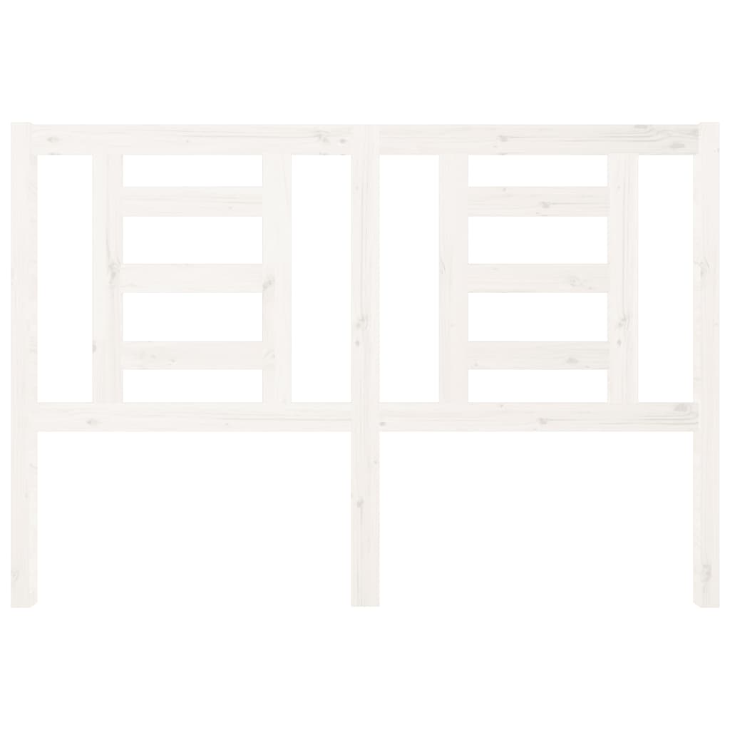Headboard | White | Solid Pine Wood | Medium |  Durable  | Headboard
