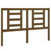 Bed Headboard Honey Brown 141x4x100 cm Solid Wood Pine