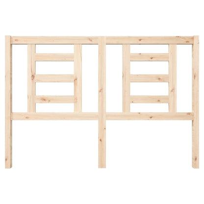Headboard | Natural wood | Solid Pine Wood | Medium | Decorative Inlays
