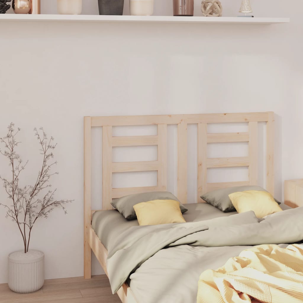 Bed Headboard | Pine | Solid pine wood | 156 cm x 4 cm x 100 cm