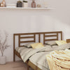 Bed Headboard Honey Brown 206x4x100 cm Solid Pine Wood