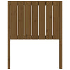 Bed Headboard Honey Brown 80.5x4x100 cm Solid Wood Pine