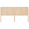 Bed Headboard 185.5x4x100 cm Solid Wood Pine