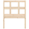 Bed Headboard 95.5x4x100 cm Solid Wood Pine