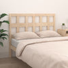 Bed Headboard 165.5x4x100 cm Solid Wood Pine