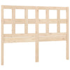 Bed Headboard 205.5x4x100 cm Solid Wood Pine
