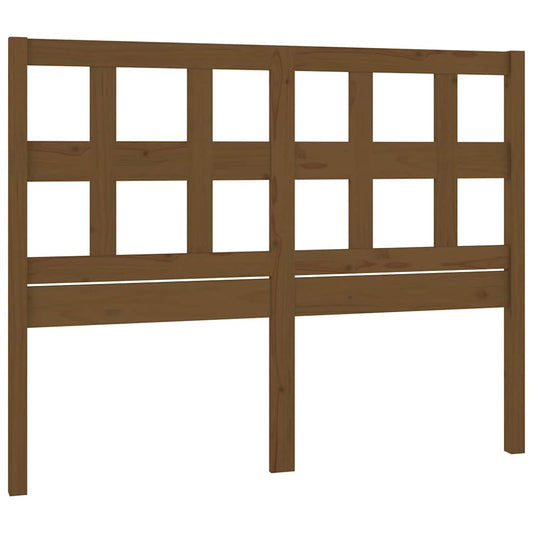 Bed Headboard | Honey brown | Solid pine wood | Standard
