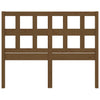 Bed Headboard Honey Brown 205.5x4x100 cm Solid Wood Pine