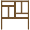 Bed Headboard Honey Brown 80.5x4x100 cm Solid Wood Pine