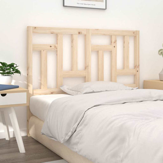 Bed Headboard | Natural Wood | Solid Pine wood | 140.5 cm