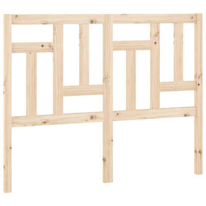 Bed Headboard 145.5x4x100 cm Solid Wood Pine