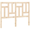 Bed Headboard 205.5x4x100 cm Solid Wood Pine