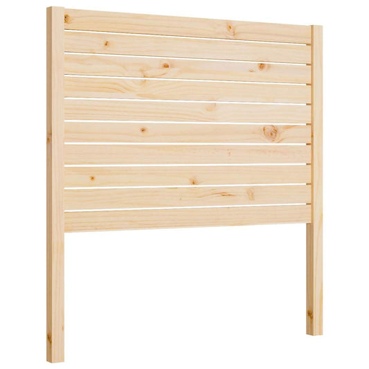 Bed Headboard | Natural Wood | Solid Pine Wood | 96x4x100 cm