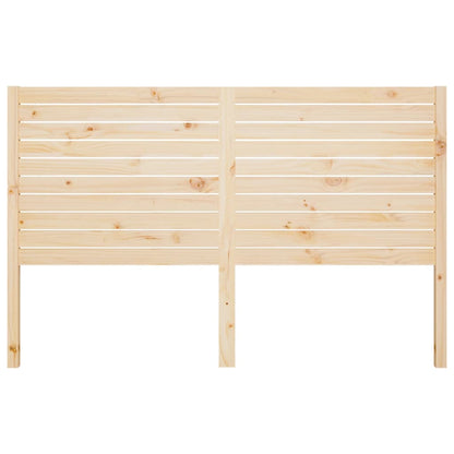 Bed Headboard 156x4x100 cm Solid Wood Pine