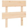Bed Headboard 78.5x3x81 cm Solid Wood Pine