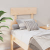 Bed Headboard 78.5x3x81 cm Solid Wood Pine