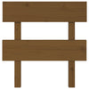 Bed Headboard Honey Brown 93.5x3x81 cm Solid Wood Pine