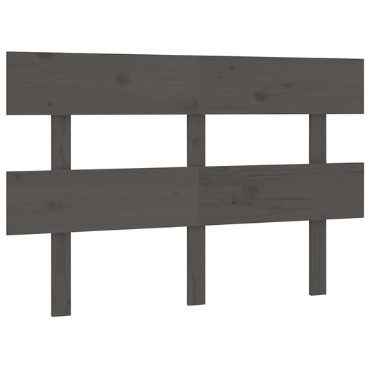 Bed Headboard | Grey | Solid Pine Wood | Standard Single or Double