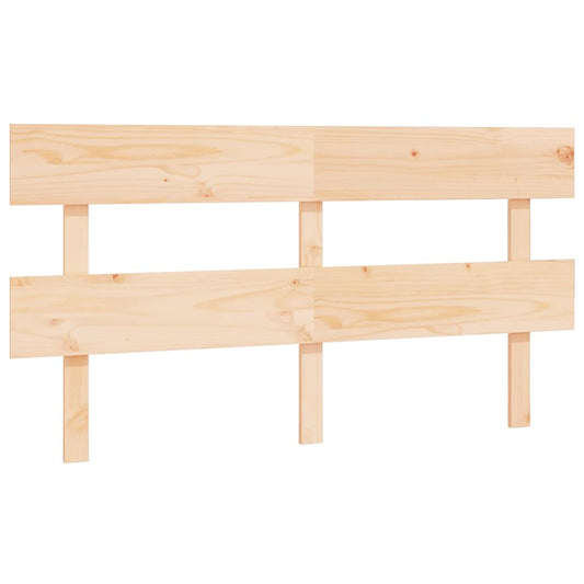 Bed Headboard 154x3x81 cm Solid Wood Pine