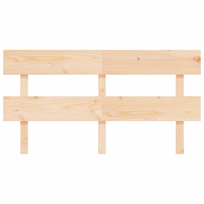 Bed Headboard | Natural Wood | Solid pine wood (untreated)