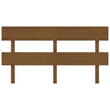 Bed Headboard Honey Brown 154x3x81 cm Solid Wood Pine